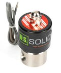 Heavy Duty Stainless Steel Solenoid Valve One Eighth Inch Port 24V DC Normally Closed Built To Last Corrosion Resistant And Weld Friendly
