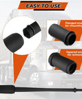 Anchor Pin Bushing Kit For One And Three Eighths Inch Pins With Eleven And A Half Inch Driver featuring flanged and tapered ends