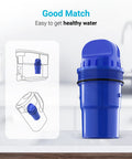 Six Pack Water Filter Replacements For All Pitcher And Dispenser Filtration Systems Including CRF950Z PPF951K PPF900Z Aqua Crest