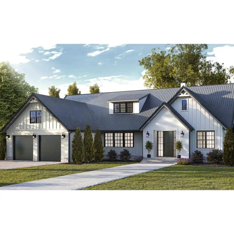 Conover Outdoor Lantern in Antique Pewter Finish on stylish home exterior, showcasing setup for enhanced curb appeal.
