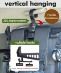 Heavy Duty Tactical Gear Hanger For Vest And Body Armor With 360 Degree Rotatable Hook I Beam Design Multipurpose Pla