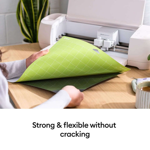 Cricut StandardGrip cutting mats, 6-pack, 12x12 in, lime green grid for Explore and Maker