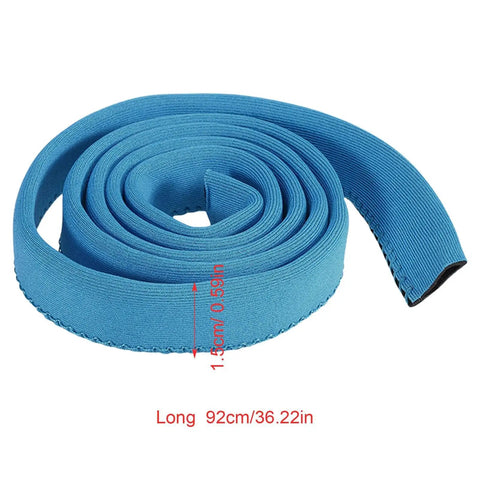 Blue Insulated Water Bladder Tube Cover Keeps Hydration Cold Or Hot Must Have For Hiking And Camping 92cm