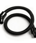 Image of Static Dissipating Backpack Vacuum Hose With One And A Half Inch Cuffs, Sixteen Inch Length, Includes 90 Degree Elbow, Replacement Stretchable Hose 107648.
