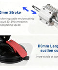 Kickin 65Mm Stroke Electric Telescopic Linear Actuator With Variable Speed Reciprocating DC Motor Kit features 60mm stroke and 110mm suction cup.