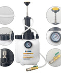 Must Have 3L Manual Transmission Fluid Transfer Pump Kit for Easy Oil Filling Universal Filler System with pressure gauge and hose