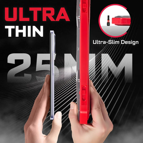 Ultra-thin 25mm design comparison of 58 Piece Screwdriver Bit Set With Impact Bits, Mini Wrench, Step Drill, Toolbox visible