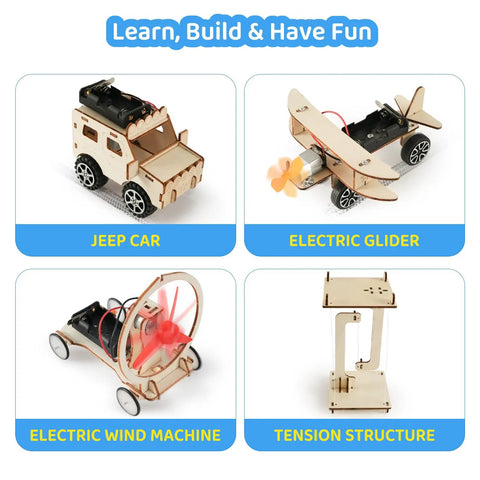 Valentines Day Gift For Kids 24 Pack DIY Science Craft Kits With Valentines Cards STEM Projects Educational Toys examples