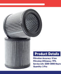 2 Pack Air Filter Replacement For Ingersoll Rand Compressor Built To Last With Tight Fit For 32012957 32012940 32175466