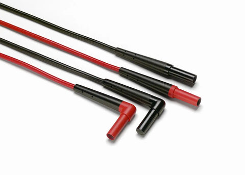 Industrial Electronics Multimeter Combo Kit With Probes And Hooks Six Piece DMM Set red and black probes.