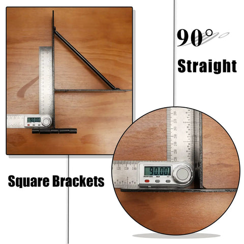 No Sag Corner Brace Kit For Shed Doors, Driveway Gates, Corral Gates, And Wood Windows, Heavy Duty Galvanized Steel, 90-degree Angle Measurement