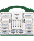 All In One Power Pack Battery Kit With 8 AA And 2 AAA NiMH Rechargeables, C And D Adapters, Advanced Charger, Storage Case
