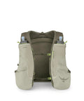 Duro 6L Running Hydration Vest With Hydraulics Soft Flasks Included, Adjustable Water Pack With Front Pockets, Sandy Grey Medium
