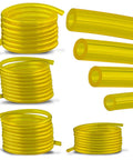 Four Size Small Engine Fuel Line Hose Kit For Lawn Mower Chainsaw Trimmer Blower And Other Gas Tools Includes Four Tubing Sizes