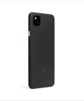 Unlocked Android Smartphone Pixel 4a boasting a sleek just black finish, showcasing the camera and button placement.