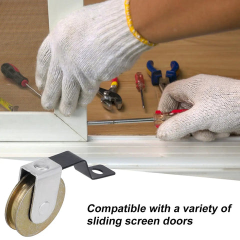 Installation of Knockout Four Pack Sliding Screen Door Tension Springs Replace B638 B687 B639 B756 with tools.