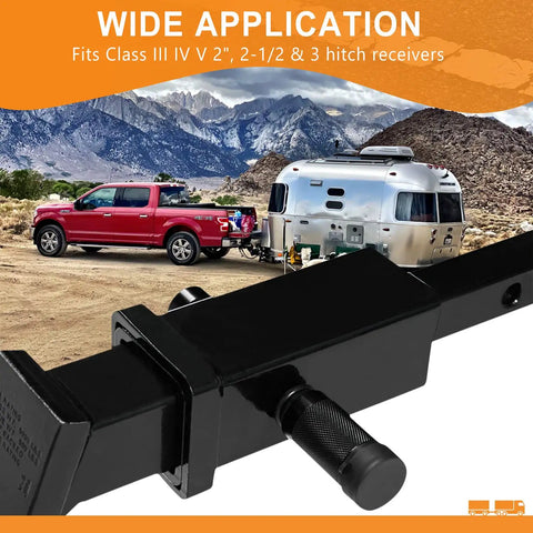 Tough As Nails Trailer Hitch Locks Drop Dead Secure, 5/8 Inch Diameter Four Inch Pin Fits 2 2.5 3 And 3.5 Inch Receivers No Drama Anti Theft Guard For Pickups Trailers And Jeeps Two Pack