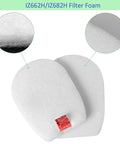 Close-up of IZ662H IZ682H filter foam from All In One Replacement Filter Kit For IZ662H IZ682H Rocket Pet Pro Vacuums
