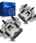 512374 Rear Wheel Hub Bearing Assembly Fits Toyota RAV4 2006 2018 3.5L 4WD 5 Lug Also Compatible With NX300 NX200t NX300h