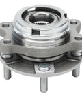 Front Wheel Bearing Hub Assembly For Nissan Altima 2007 To 2018, Maxima 2009 To 2014 And 2016 To 2021, Pathfinder 2013 To 2020, Murano 2009 To 2019, Infiniti QX60 JX35 Wheel Bearing Hub 5 Lugs Replacement Direct Fit, close-up view