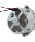 Delco Marine 12V 105 Amp 3 Wire Alternator Replacement for Volvo Penta and Mercruiser Boats, rear view showing connector