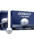 No-Nonsense 3 Piece Urethane Golf Ball With Spin And Feel For Sharp Shot Shaping And Tour Pro Workability, box and ball