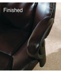 Restor It Quick Leather And Vinyl Repair Kit No Heat Fix For Burns Holes And Rips On Furniture Seats Couches Cars 7 Colors finished chair