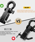 Comparison of 2 Inch Shackle Hitch Receiver Set With Three Quarter Inch D Ring, 45000 Lb Break Strength, highlighting features