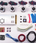 Rock Solid Electronic Motor Combo Kit To Kickstart Your Desktop Diy Cnc Router Mill Or Wood Engraving Setup With Builder Grade Wiring Harness And Pro Level Components Size 4x23 includes motors, wiring, and control board.