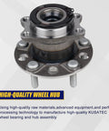 Rear Wheel Bearing And Hub Assembly 512333 For Jeep Compass Patriot 2007-2017 And Dodge Caliber 2007-2008 5 Lug With ABS 4WD AWD