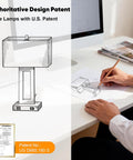 Design patent document for Set Of 2 Modern Touch Control Table Lamps With USB Ports For Nightstands, 22 Inch Large Bedside Lamps
