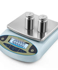 High Precision Digital Lab Scale Beefy 6000g Capacity With 0.01g Readout For Laboratory And Jewelry Weighing Scientific Analytical Balance Calibration Weight Included