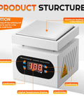 Smart Preheat Soldering Hot Plate With Digital LED Display 100X100mm 110V 350W Microcomputer Temperature Controller shown.