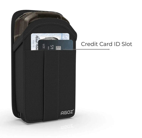 Rugged Scanner Holster For TC77 TC70x TC75x TC70 TC75 TC72 M60 MC67 Handheld Barcode Readers Built To Last Beefy Canvas Case With Credit Card ID Slot