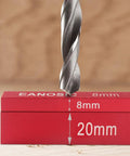 Close-up of Metric Setup Blocks Height Gauge Set 15 Piece Pro Grade Precision Aluminum with drill above red blocks.
