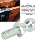4 Pack Ball Studs 5/16-18 Thread 5/8 Inch Shank Gas Strut Bolts For Gas Lift Support Struts Zinc Plated Durable Metal Construction Ideal For Automotive Applications RVs Trailers And Home Garage Projects on vehicle panel