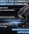 4.00-6 Wheelbarrow Tire And Wheel With Pneumatic Tire, Five Eighth Inch And Three Quarter Inch Bearings, details of rubber and fabric