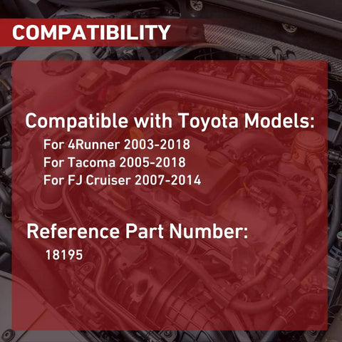 Pro Grade CV Axle Bearing Puller Tool Kit Works Like A Charm For Toyota 8 Inch Clamshell Front Differential Fits 2003 Through 2018 4Runner And 2005 To 2018 Tacoma Plus 2007 Up To 2014 FJ Cruiser Replaces Part Number 18195 Your DIY Shop Fix compatibility image with Toyota fitment and part number 18195