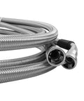 Heavy Duty Fuel Line Quick Fix Kit For Chevy Silverado 1500 Classic featuring flexible stainless hoses and connectors.