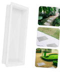 Concrete Paver Molds For Garden Paths And Patios, Reusable Forms With Antique Design For Residential Areas in use