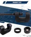 Heavy Duty Brake Anchor Pin Press For Commercial Semi Trucks, 10 Ton Capacity, fast pin and bushing removal, includes C-frame and accessories.