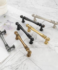 10 Pack 5 Inch Brushed Gold Kitchen Cabinet Handles And Drawer Pulls For Cabinets Dresser Cupboard Bedroom And Bathroom Furniture Hardware P30 Style Solid Metal Construction French Style Smooth Rounded Corners For Easy Gripping