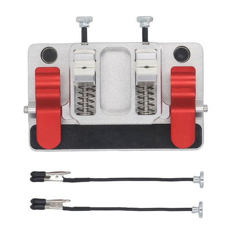 Helping Hands Soldering Station With Aluminum Clamps, Third Hand Tool for PCB Wiring, LED Strip Soldering, and Circuit Board Repair