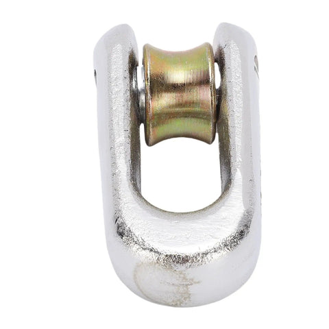Heavy Duty Alloy Steel Cable Pulling Tool Breakaway Connector For Electrical Wiring And Rigging Built Tough As Nails For Heavy Load Grappling And Slick Cable Feeding On Any Job Site, featuring thrust roller bearings.