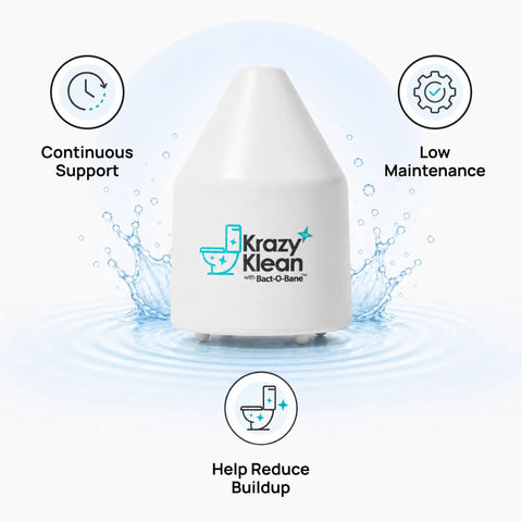 Automatic Toilet Cleaner That Keeps Your Bowl Fresh With Every Flush, Continuous Cleaning System, 1 Count in water spray