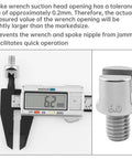 Caliper measuring 6.2mm tolerance of spoke wrench head for Universal Motorcycle Spoke Wrench Set 5.0 To 6.8 Mm CNC Wheel Spanner