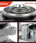 Close-up of Rear Wheel Bearing And Hub Assembly Set For Honda Accord 2008-2012 And Acura TSX 2009-2014 5-Lug 2-Piece Replacement Kit.