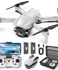 1080P Camera Drone For Adults And Beginners Foldable RC Quadcopter with accessories, controller, and carrying case