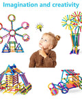 Child imagining creative builds with 1054 Pieces Building Blocks Set For Creative STEM Learning Interlocking Construction Toy Kit For Kids