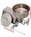 Zero Drama Heavy Duty Semi Automatic Gear Pump Paste Filling Machine With Smart Touch Control for dispensing sauces and lotions.